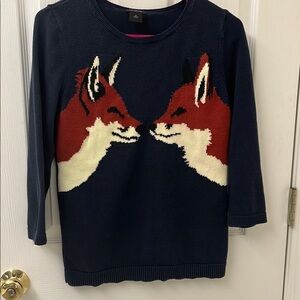 Women's Fox Design Sweater
